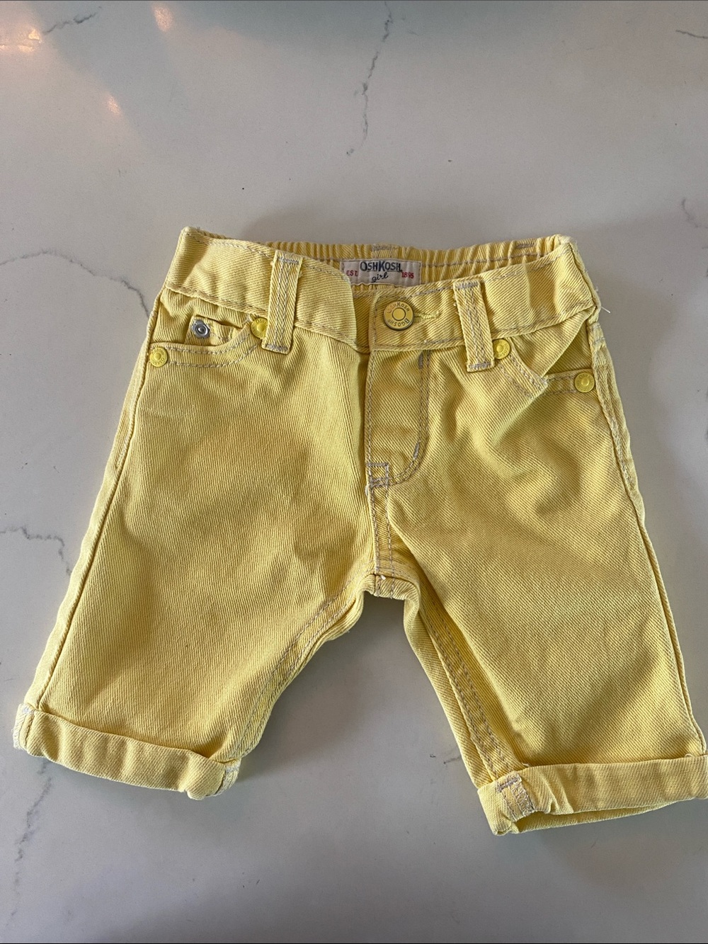 OshKosh B'gosh Sunny Yellow Toddler Pants